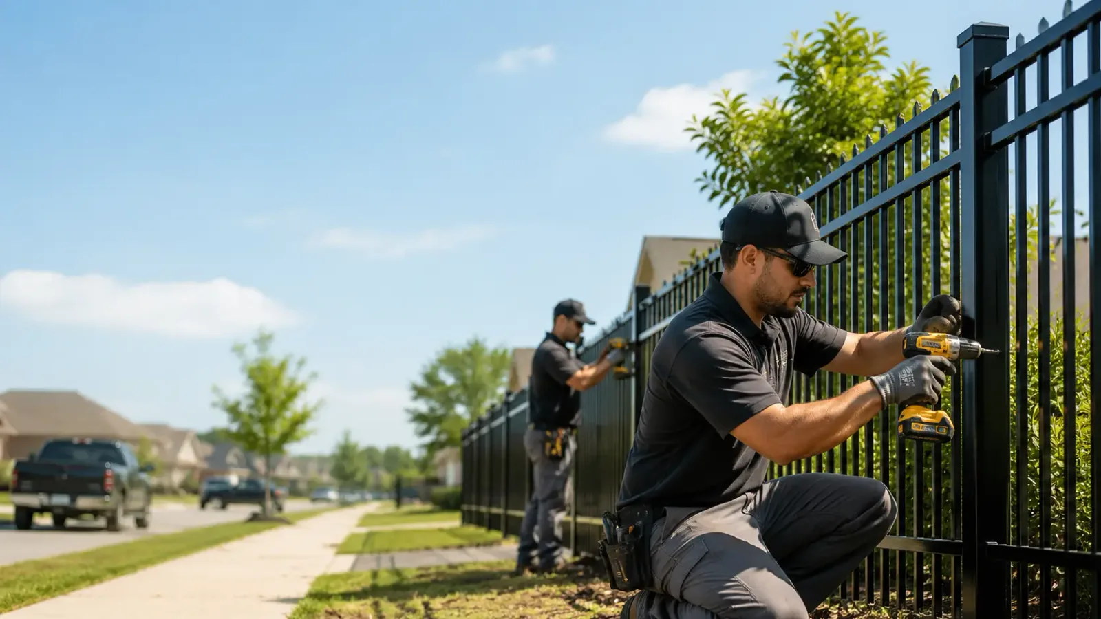 Metal Fence Installation in West Finley, PA